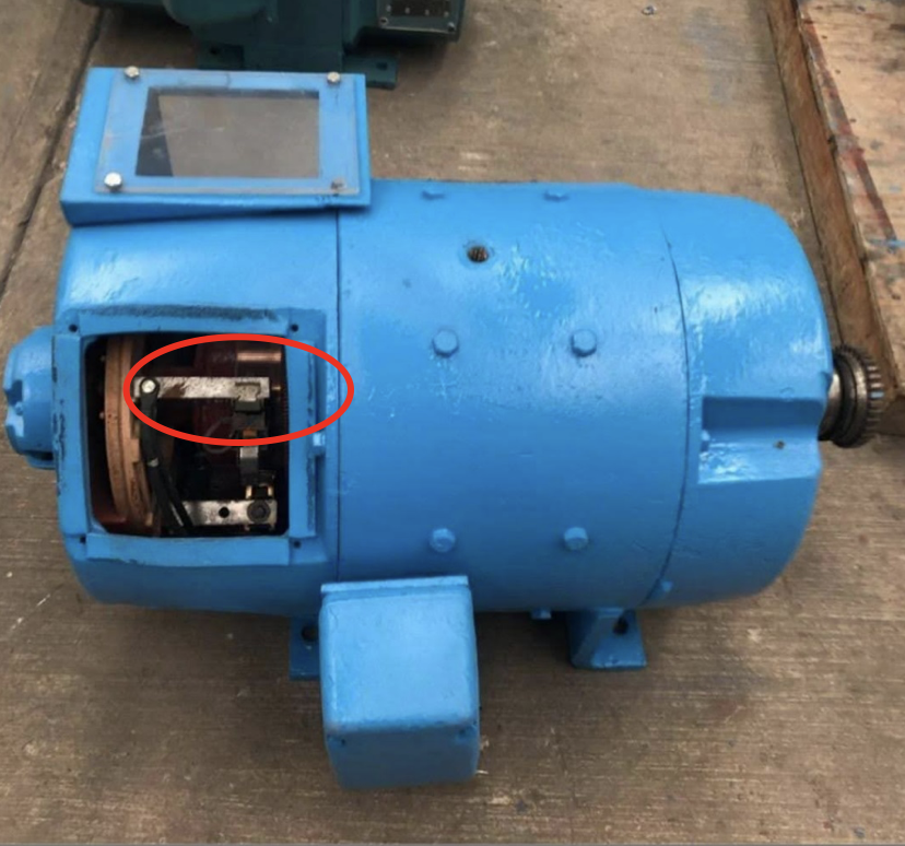 porta escobillas-motor